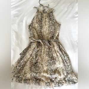 A&F Snake print mini summer dress